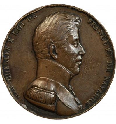 Médaille en Bronze du Sacre de Charles X