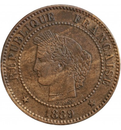 2 Centimes Cérès Troisième République