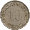 10 Pfennig - Allemagne