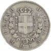 1 Lire Victor Emmanuel II - Italie Argent Italie Réunifiée