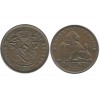 2 Centimes Leopold II Légende Française Belgique