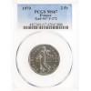 2 Francs Semeuse Nickel - PCGS MS67