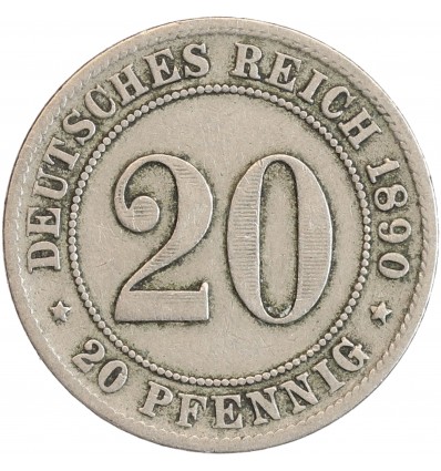 20 Pfennig - Allemagne