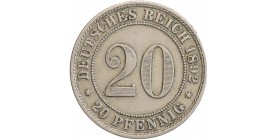 20 Pfennig - Allemagne