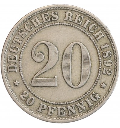 20 Pfennig - Allemagne