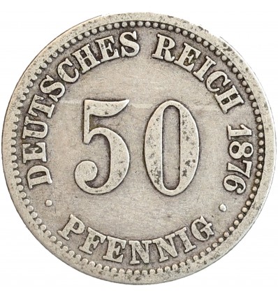 50 Pfennig - Allemagne Argent