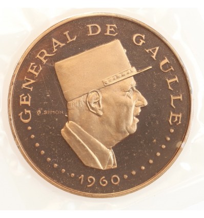 Essai de 10000 Francs Général de Gaulle - Tchad