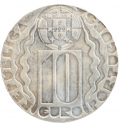 10 Euros J.O. Athènes - Portugal Argent