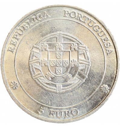5 Euros Centre historique d'Angra do Heroismo - Portugal Argent