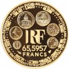 65,5957 Francs - La Parité