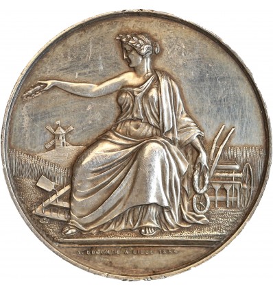 Médaille Agricole En Argent