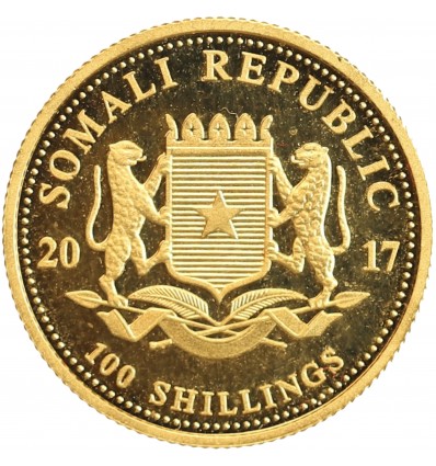100 Shillings - 1/10 Once - Somalie