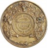 Médaille Agricole en Argent Dorée