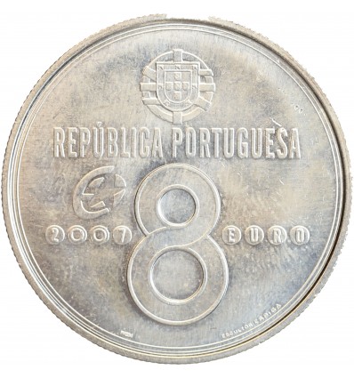 8 Euros Bartolomeu De Gusmao - Portugal Argent