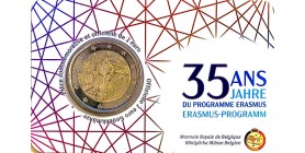 2 Euros Belgique BU Légende Française - Erasmus