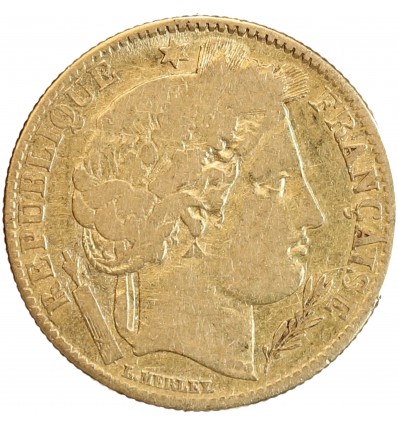 10 Francs Cérès Seconde République