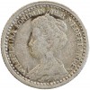 10 Cents Wilhelmine - Pays-Bas Argent