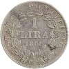 1 Lire Buste Large Pie IX - Vatican Argent