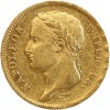 40 Francs Napoléon Ier Tête Laurée Revers Empire