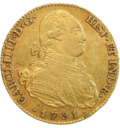 4 Escudos Charles IV - Espagne