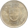 5 Francs Suisse Argent - Confederation