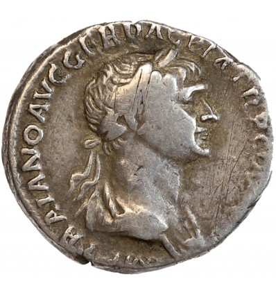 Denier Trajan - Revers La Félicité - Empire Romain