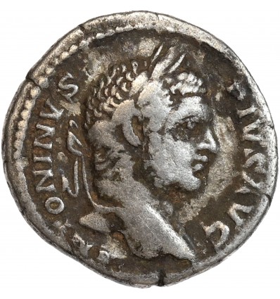Denier Caracalla - Revers Virtus Casqué - Empire Romain