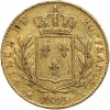 20 Francs Louis XVIII Buste Habillé