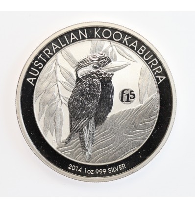 1 Dollar Elisabeth II "gros" Kookaburra - Australie Argent