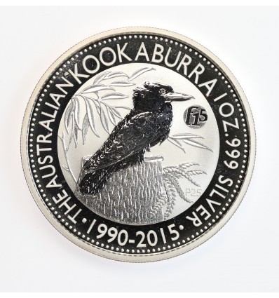 1 Dollar Elisabeth II "petit" Kookaburra - Australie Argent