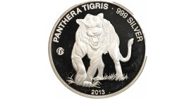 1000 Kip Le Tigre - Laos Argent