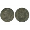 1 Franc Leopold II Légende Flamande Belgique Argent