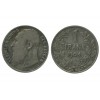 1 Franc Leopold II Légende Flamande Belgique Argent