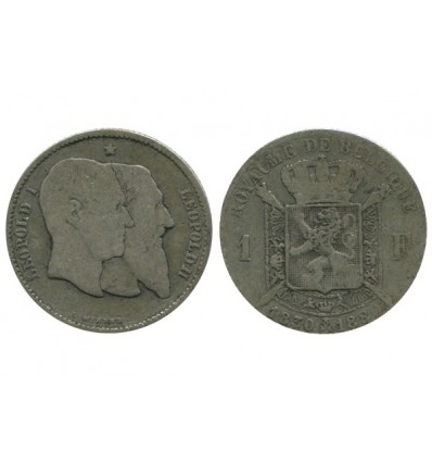 1 Franc 50 Ans de L'indépendance Belgique Argent
