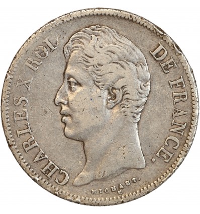 5 Francs Charles X 2éme Type