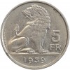 5 Francs - Belgique