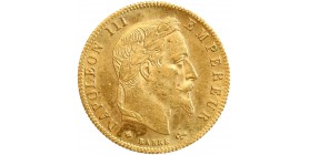 5 Francs Napoléon III Tête Laurée