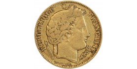 10 Francs Cérès Seconde République