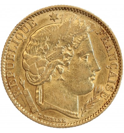 10 Francs Cérès Seconde République