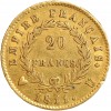 20 Francs Napoléon Ier Tête Laurée Revers Empire