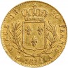 20 Francs Louis XVIII Buste Habillé - Variété 4 Long