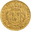 20 Francs Louis XVIII Buste Habillé - Variété 4 Long