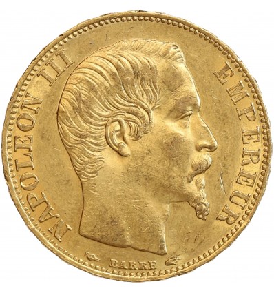 20 Francs Napoléon III Tête Nue