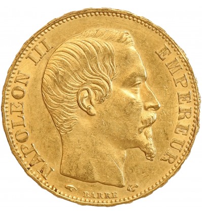 20 Francs Napoléon III Tête Nue