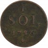 1 Sol Joseph II - Luxembourg