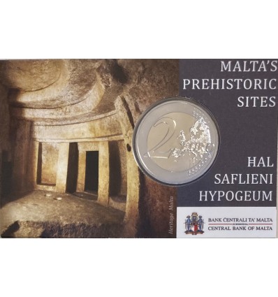 2 Euros Malte 2022 BU - Temples