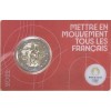 2 Euros France 2022 BU J.O. Paris 2024 Le Génie - Blister Rouge