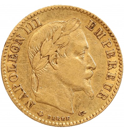 10 Francs Napoléon III Tête Laurée