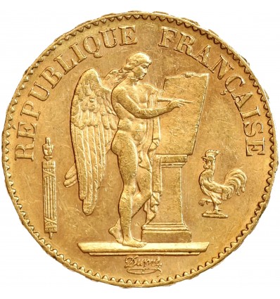 20 Francs Génie Troisième République