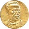 Médaille en or Louis Pasteur